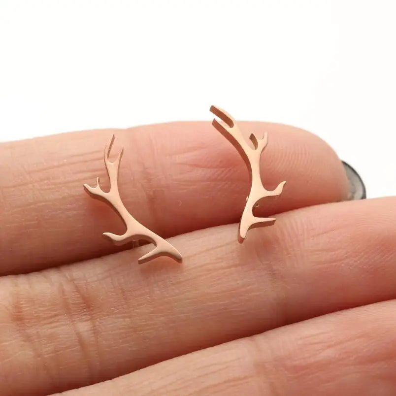 Antler Stud Earrings