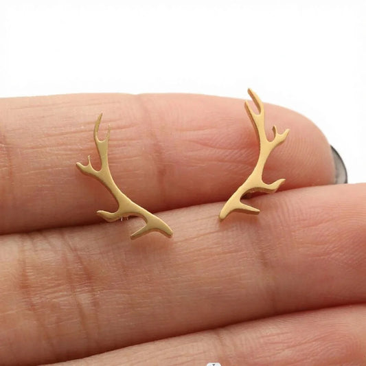 Antler Stud Earrings