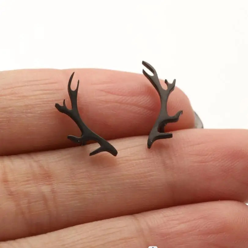 Antler Stud Earrings