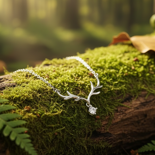 The necklace that defines Whitetail Jewelry.

Inspired by the graceful antlers of the whitetail deer, our signature pendant transforms the Whitetail Jewelry logo into a timeless symbol of nature, strength, and elegance.